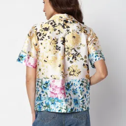 Vero Moda Multicolor Floral Print Shirt image 2