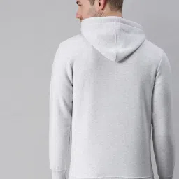 showoffff SHOWOFF Grey Cotton Slim Fit Printed Sweatshirt image 2