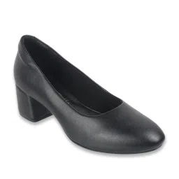 Catwalk Women's Black Casual Pumps image 2