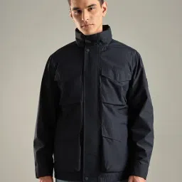 Tommy Hilfiger Navy Regular Fit Jacket-picture-22