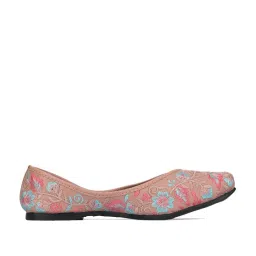 Desi Colour Women's Pink Ethnic Juttis image 2