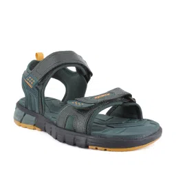 Sparx Men's Forest Green Floater Sandals image 2