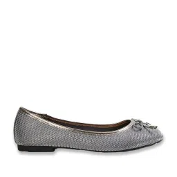 Melange by Lifestyle Women's Pewter Flat Ballets image 2