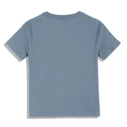 Tommy Hilfiger Kids Blue Coal Printed Regular Fit T-Shirt image 2