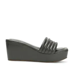 Iconics Women's Grey Casual Wedges image 2