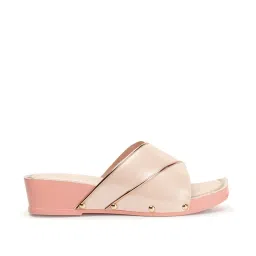 Iconics Women's Piink Casual Wedges image 2