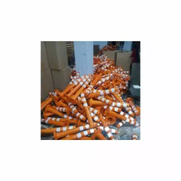 Signxpress India SI-SP-P Spring Post Plastic with 3 Nails Per Pcs (White & Orange) image 4