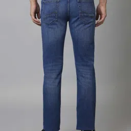 celio celio* Blue Slim Fit Lightly Washed Jeans image 2