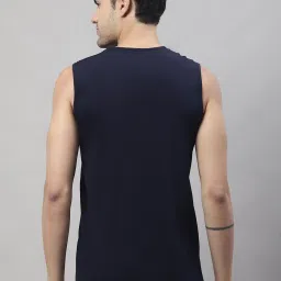 Vimal Jonney Multicolor Regular Fit Sleeveless Lounge T-Shirt - Pack of 3 image 2