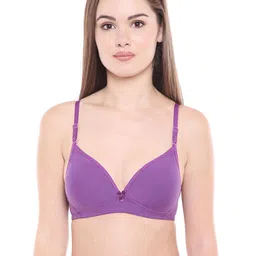 Bodycare Pack of 2 Assorted Lightly Padded T-shirt Bras E6552BDPU image 2