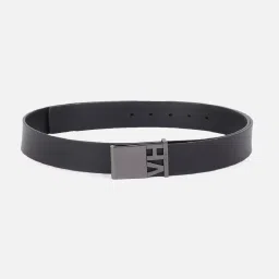 Van Heusen Black Leather Waist Belt for Men image 2
