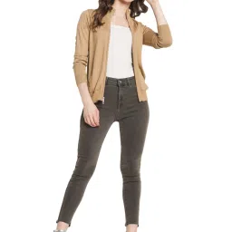 Monte Carlo Beige High Neck Sweatshirt image 5