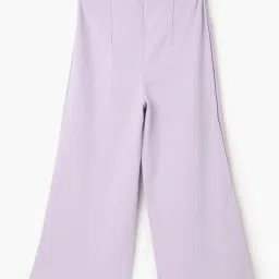 United Colors of Benetton Kids Purple Regular Fit Trousers image 2