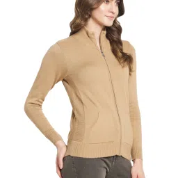 Monte Carlo Beige High Neck Sweatshirt image 4