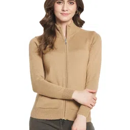 Monte Carlo Beige High Neck Sweatshirt image 1