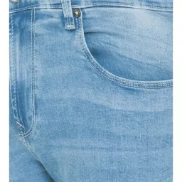 Spykar Light Blue Skinny Fit Jeans image 4