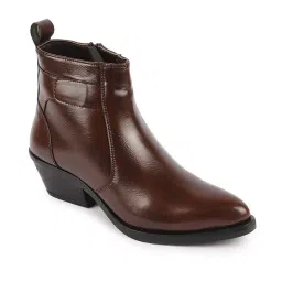 Fausto Women's Brown Casual Boots image 2