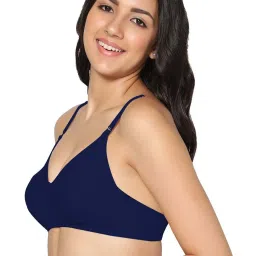 IN CARE Red & Navy Cotton T-Shirt Bras - Pack Of 2 image 2