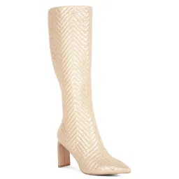 London Rag Women's Beige Casual Booties image 2