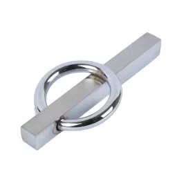 Decorio S.S. Knob 75 mm Brass Chrome Polished, D-324 image 2