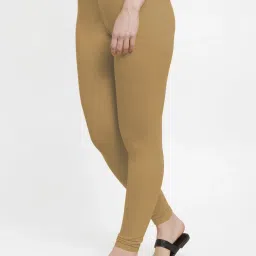 Gracit Navy & Skin Mid Rise Leggings - Pack Of 2 image 5