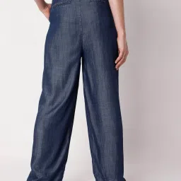 Vero Moda Medium Blue Regular Fit Pants image 2