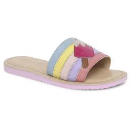 Aria Nica Kids ICY BIG Multicolor Casual Slides image 2