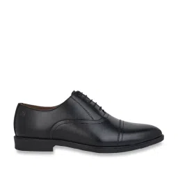 Alberto Torresi Men's Black Oxford Shoes image 2