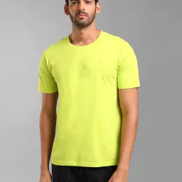 Kazo Neon Green Regular Fit Crew T-Shirt image 1
