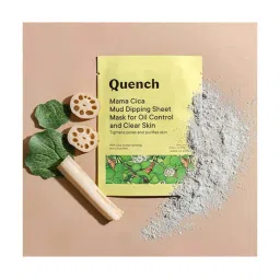 Quench Botanics Mama Cica Mud Dipping Sheet Mask for Oil Control & Clear Skin - 23 ml image 4