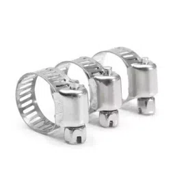 Klipco Stainless Steel Worm Drive Hose Clamp 2.3/4" to 3.1/2" ,(Pack of 40) image 2