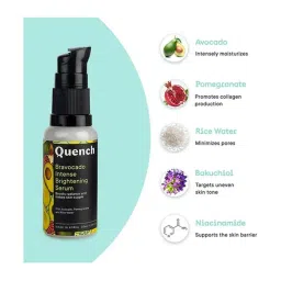 Quench Botanics Bravocado Intense Brightening Serum - 30 ml image 2