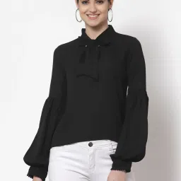 Style Quotient Black A-Line Top image 1