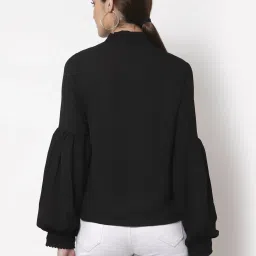 Style Quotient Black A-Line Top image 2