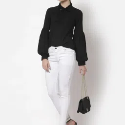 Style Quotient Black A-Line Top image 4