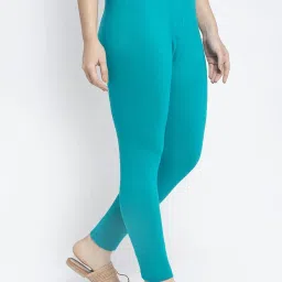 Gracit White & Black Mid Rise Leggings - Pack Of 3 image 4