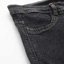 Aarika Black Denim Solid Jeans image 5