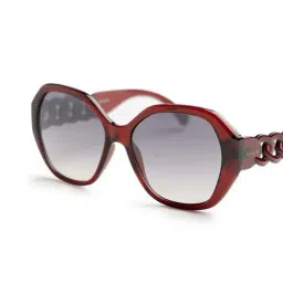 Opium Grey UV Protection Hexagon Sunglasses for women image 4