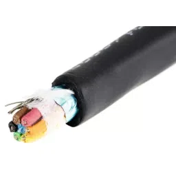 Alpha Wire Control Cable 6 Core 0.23 mm² Area Black 30 m Length, 45096 BK005 image 1