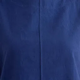 FableStreet Navy Regular Fit Top image 5