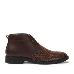 Carlton London Men's Brown Chukka Boots image 2
