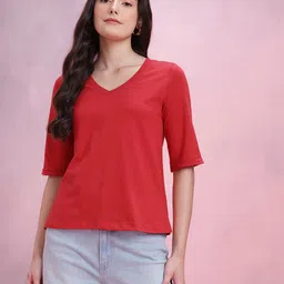 DressBerry V-Neck Regular Fit T-shirt image 2