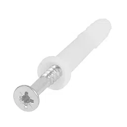 Lovely LNS 1014 10x120 m Natural White and Grey SS 304 Nylon Sleeve With Screw (Pack of 100 Piece)-image-63