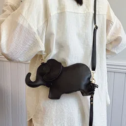 KPOP Textured PU Sling Bag with Tasselled-picture-21