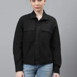 Woods Black Cotton Shirt-picture-21