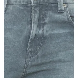 Spykar Grey Slim Fit Distressed Jeans image 4