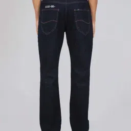 Lee Navy Cotton Comfort Fit Jeans image 4