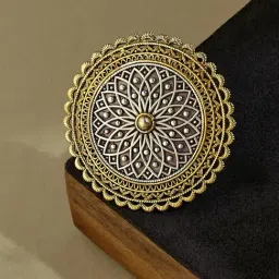 Fabindia Metal Adjustable Ring-picture-24