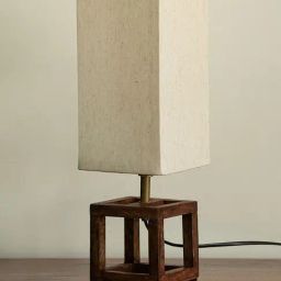 ExclusiveLane Beige Wood Table Lamps-picture-26