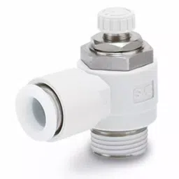SMC AS Series Threaded Speed Controller, R 1/4 Male Inlet Port x 10 mm Tube Outlet Port, AS3201F-02-10-picture-33